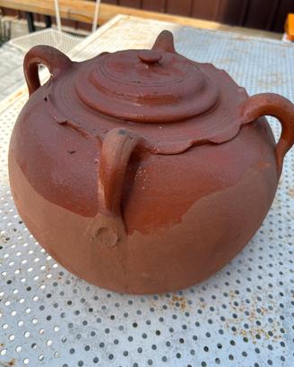 Pentola Tofeja in terracotta