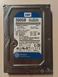 Hard Disk Western Digital Blue 500 gb SATA