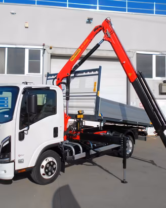 ISUZU M30 (75 q.li) GRU e RIBALTABILE TITAN