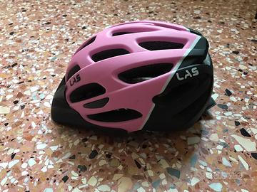 Casco da bici rosa