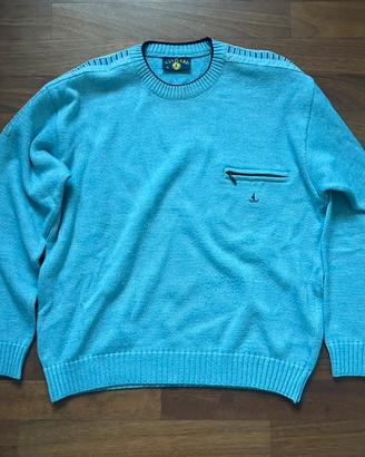 Maglioncino vintage azzurro NAVIGARE taglia M