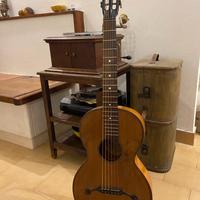 Chitarra acustica parlour antica tedesca