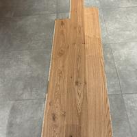 Pavimento in rovere verniciato