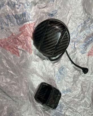tappo serbatoio Leva cambio in carbonio  Audi