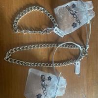 BRACCIALE & COLLANA Biojoux ACCIAIO MEDICALE NUOVI