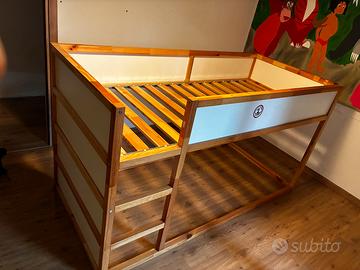 Letto KURA Ikea 90x200cm