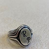 Anello argento 925 iniziali RP