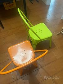 sedie stile industrial