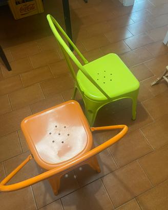 sedie stile industrial