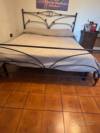 Letto in ferro battuto 