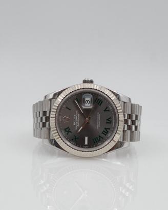 ROLEX DATEJUST 41 "WIMBLEDON" 126334 - Anno 2023