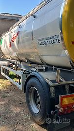 Cisterna latte Santi 18.000 L – 3 scomparti