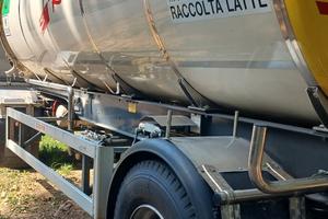 Cisterna latte Santi 18.000 L – 3 scomparti