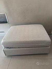 Pouf letto materasso ikea