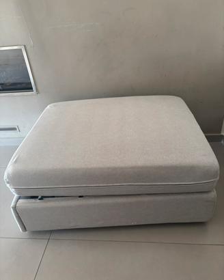 Pouf letto materasso ikea
