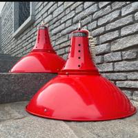 Set 3 Lampade industriali vintage acciaio BARO