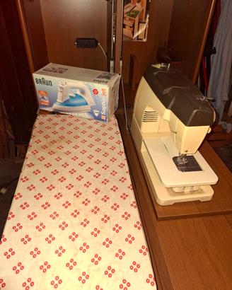 macchina da cucire e mobile anni 80/90 