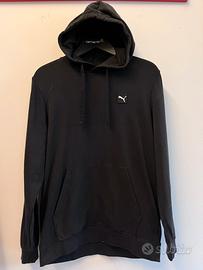 Felpa nera con cappuccio PUMA - Taglia M da uomo