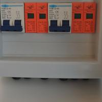 quadretto fotovoltaico con scaricatore 