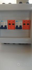 quadretto fotovoltaico con scaricatore 