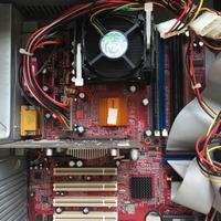 Scheda Madre ECS Pentium 4 + CPU + RAM