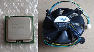 CPU Intel Pentium 4, SL7Z9, 3 GHz + dissipatore