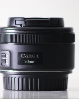 Obiettivo Canon 50mm 1.8 stm