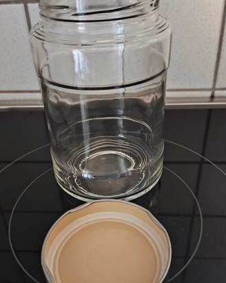 vasi in vetro con capsula da 500 ml 