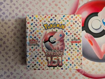 POKÉMON 151 BOOSTER BOX JAP