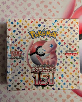 POKÉMON 151 BOOSTER BOX JAP