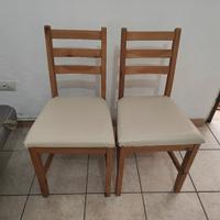 coppia di sedie mod.Leheram ikea
