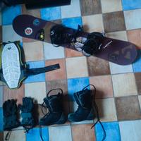 Kit completissimo per snowboard