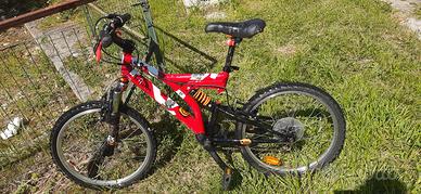 Bicicletta mtb decathlon doppia sospensione  20