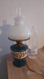 lampada in ceramica fiorentina 
