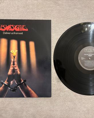 Vinile 33 giri Budgie Deliver Us From Evil 1982