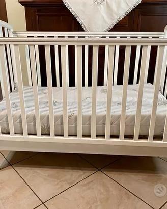 Culla lettino PALI Ciak legno bianco