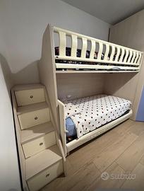 Letto a castello Moretti compact