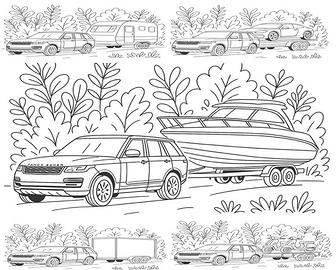 Trasporto di Barche, Auto, Moto e Rimorchi