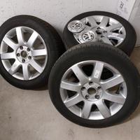 Cerchi Lega 16" originali VW Golf V compl. pneum.