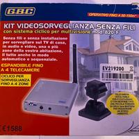 3 microcamere con dvr