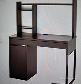 SCRIVANIA IKEA MOD. MICKE con elemento sopra