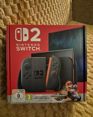 Nintendo switch 2 + mario kart world nuova
