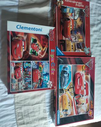 3 puzzle Cars - 3*48 pezzi - 100 e 200 pezzi