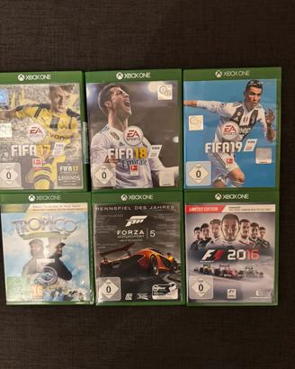 Videogiochi Xbox 0ne Fifa  Forza 5 F4