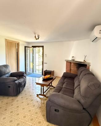 Divano 3 posti e poltrona Seychelles
