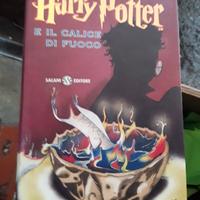 LIBRO HARRY POTTER E IL CALICE  di FUOCO