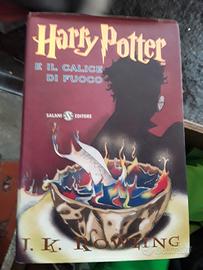 LIBRO HARRY POTTER E IL CALICE  di FUOCO