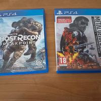 set due videogiochi per PlayStation 4 