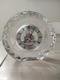 Orologio in cristallo