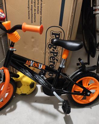 Bici con rotelle